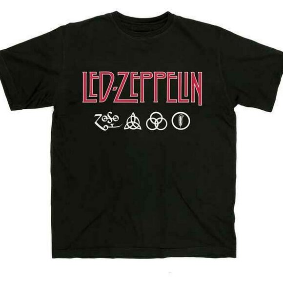 *SOLD* Led Zeppelin Classic Rock Band Legend T-Shirt XL - Picture 2 of 4